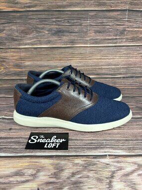 Cole Haan Grand Tour Oxford Blue Brown Lace‎ Up Sneakers Men's Size 10